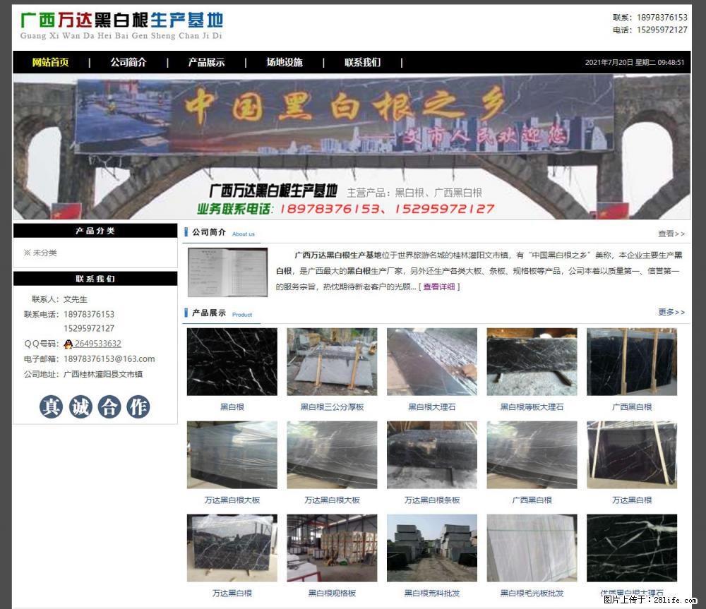 广西万达黑白根生产基地 www.shicai68.com - 网站推广 - 广告专区 - 明港分类信息 - 明港28生活网 mg.28life.net
